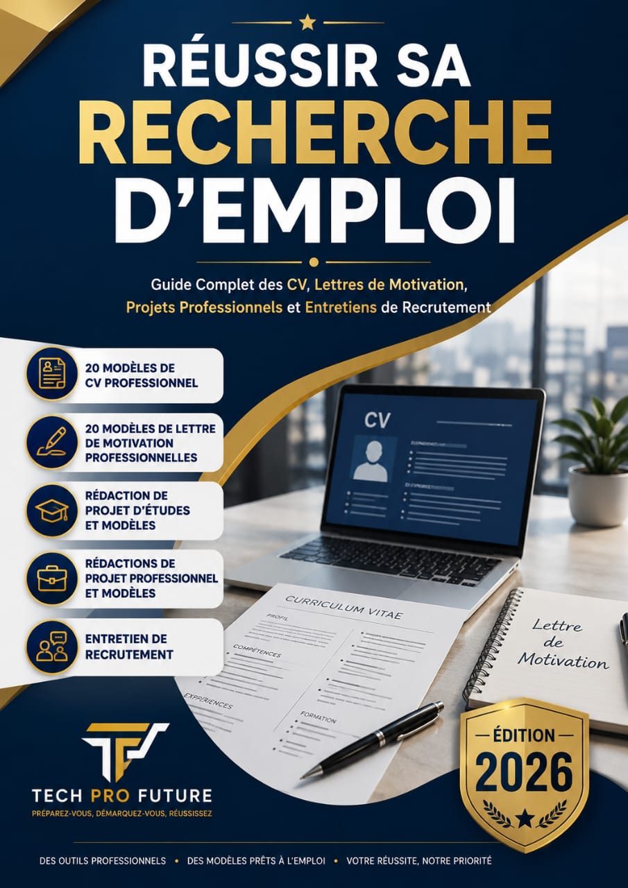 Guide Complet des CV, Lettres de Motivation, Projets Professionnels et Entretiens de Recrutement