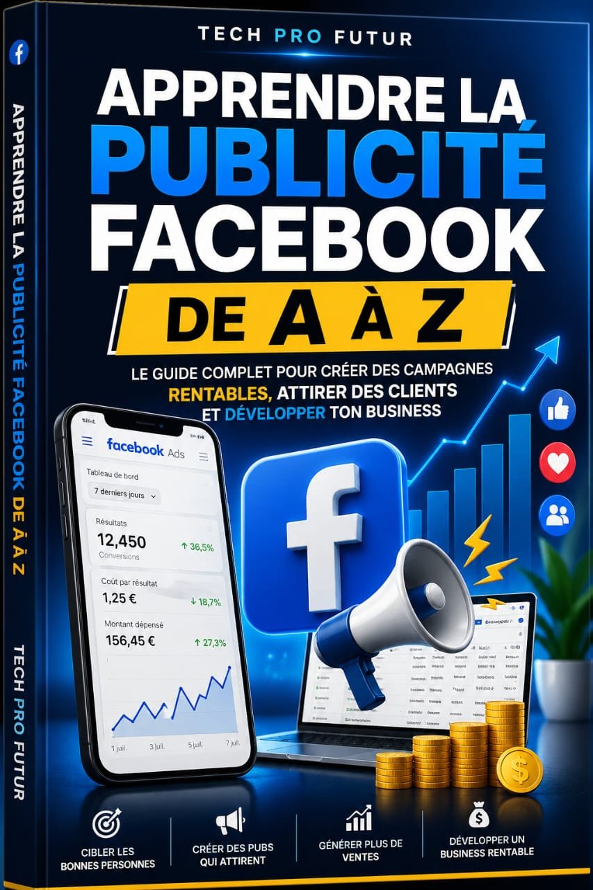 APPRENDRE LA PUBLICITÉ FACEBOOK DE A à Z