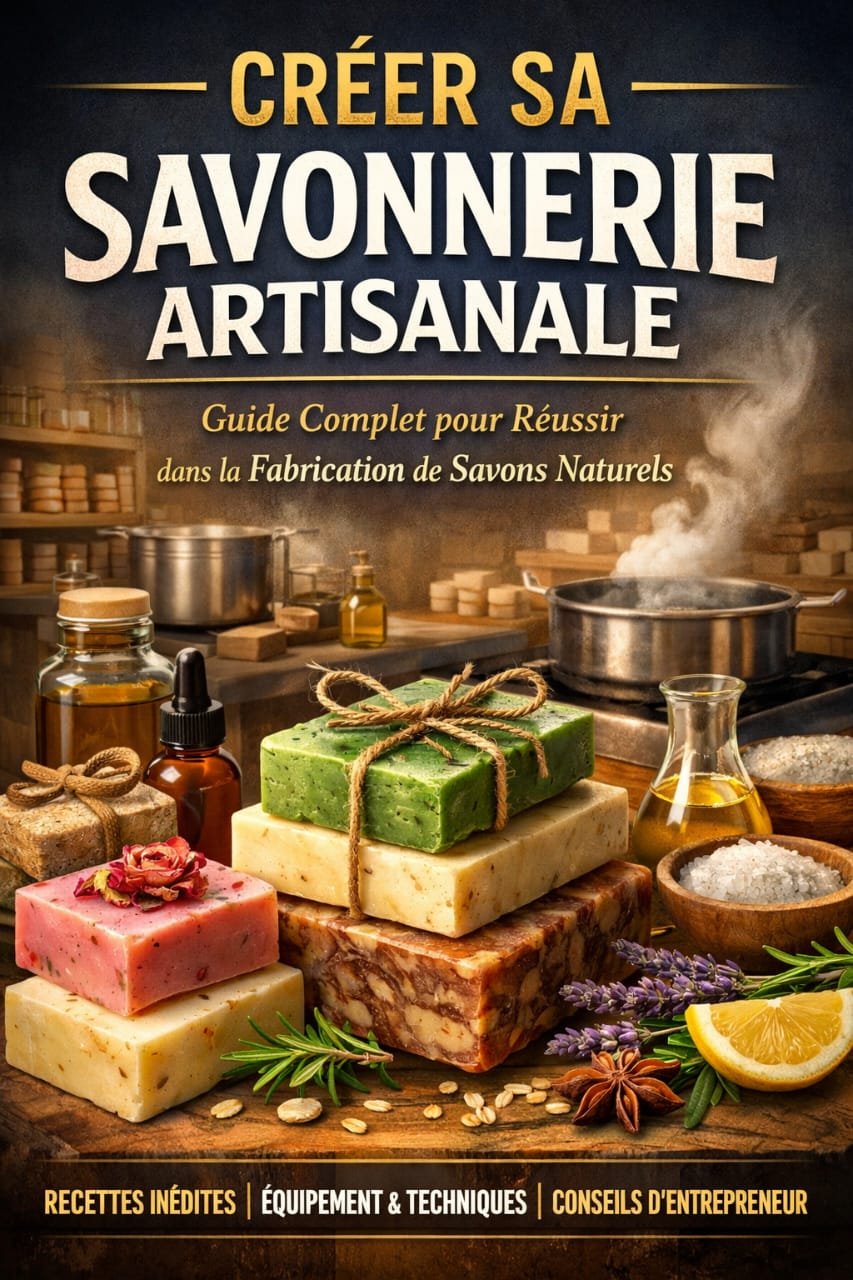 Le Guide Complet pour Fabriquer, Vendre et Vivre de tes savons