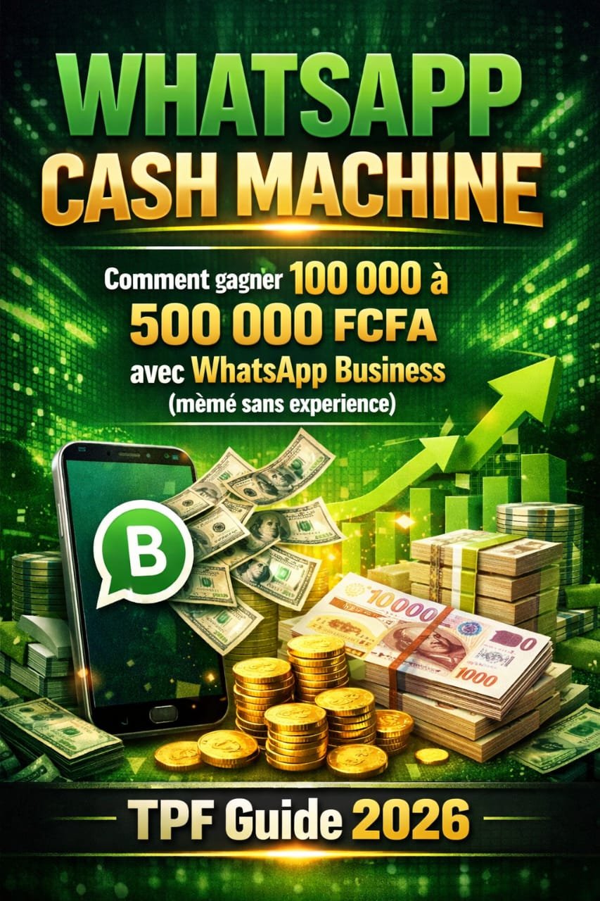 Comment Générer 100 000 à 500 000 FCFA avec WhatsApp Business