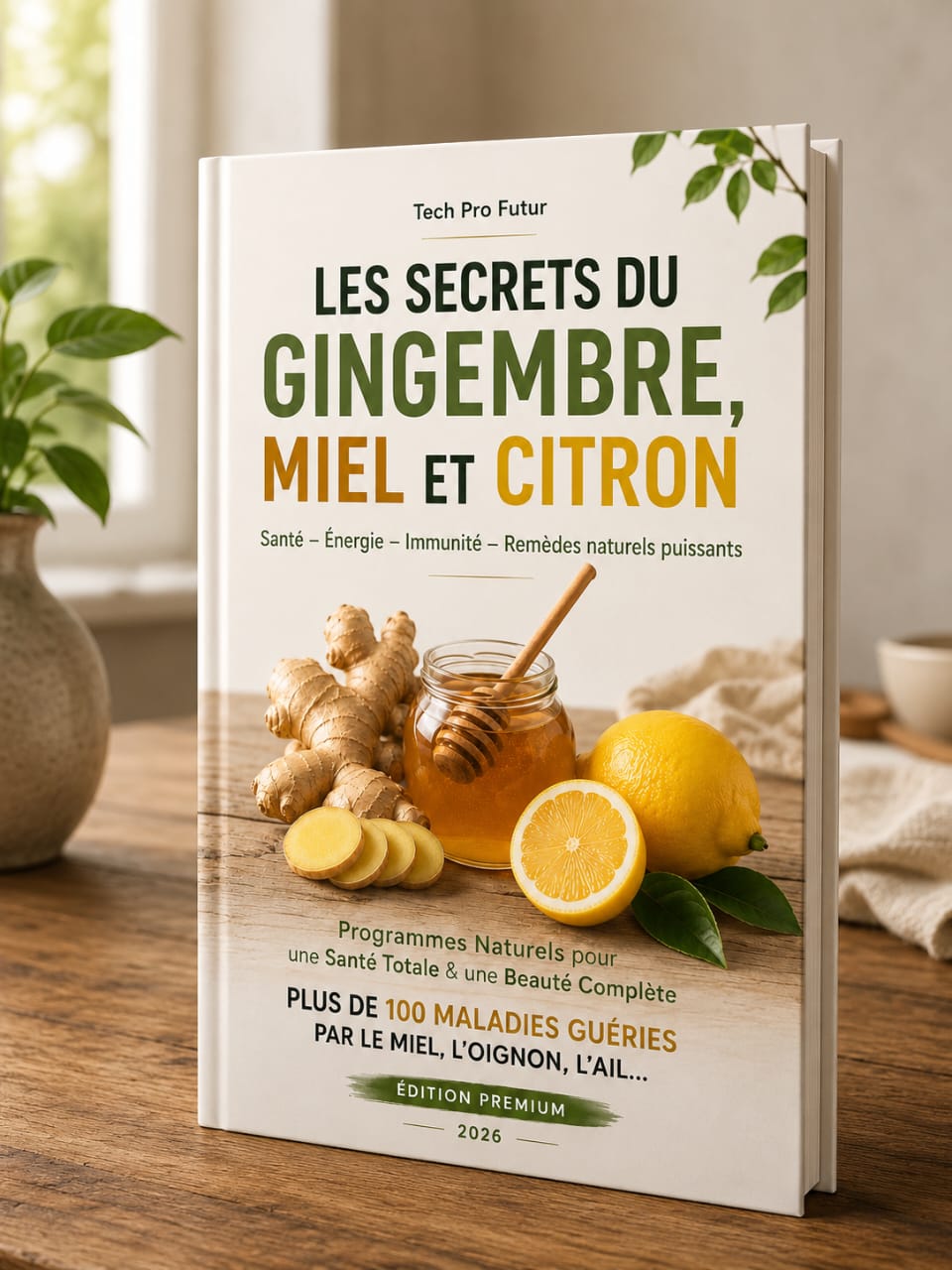 LES SECRETS DU GINGEMBRE, MIEL ET CITRON