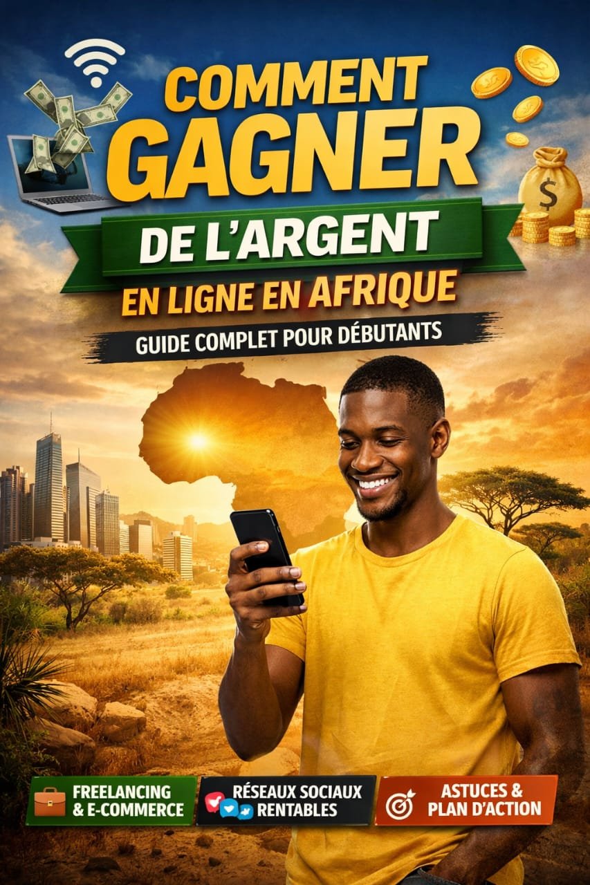 COMMENT GAGNER DE L’ARGENT EN LIGNE EN AFRIQUE
